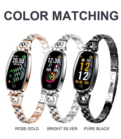 Women's Fashion Smartwatch Fitness Bracelet