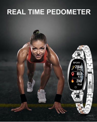 Women's Fashion Smartwatch Fitness Bracelet