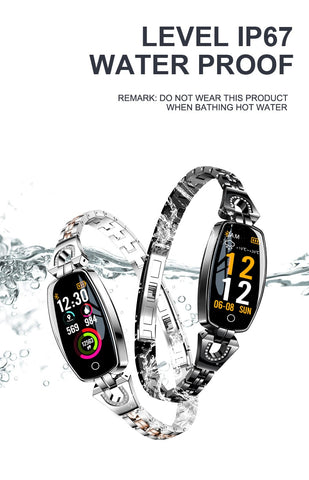 Women's Fashion Smartwatch Fitness Bracelet